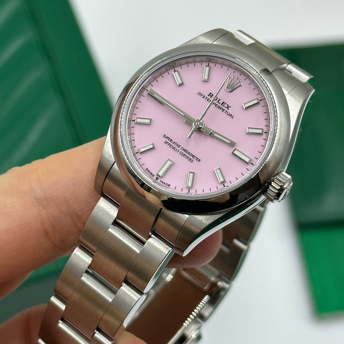 Rolex Oyster Perpetual 31 277200 Candy /Pink Index Oyster 2025