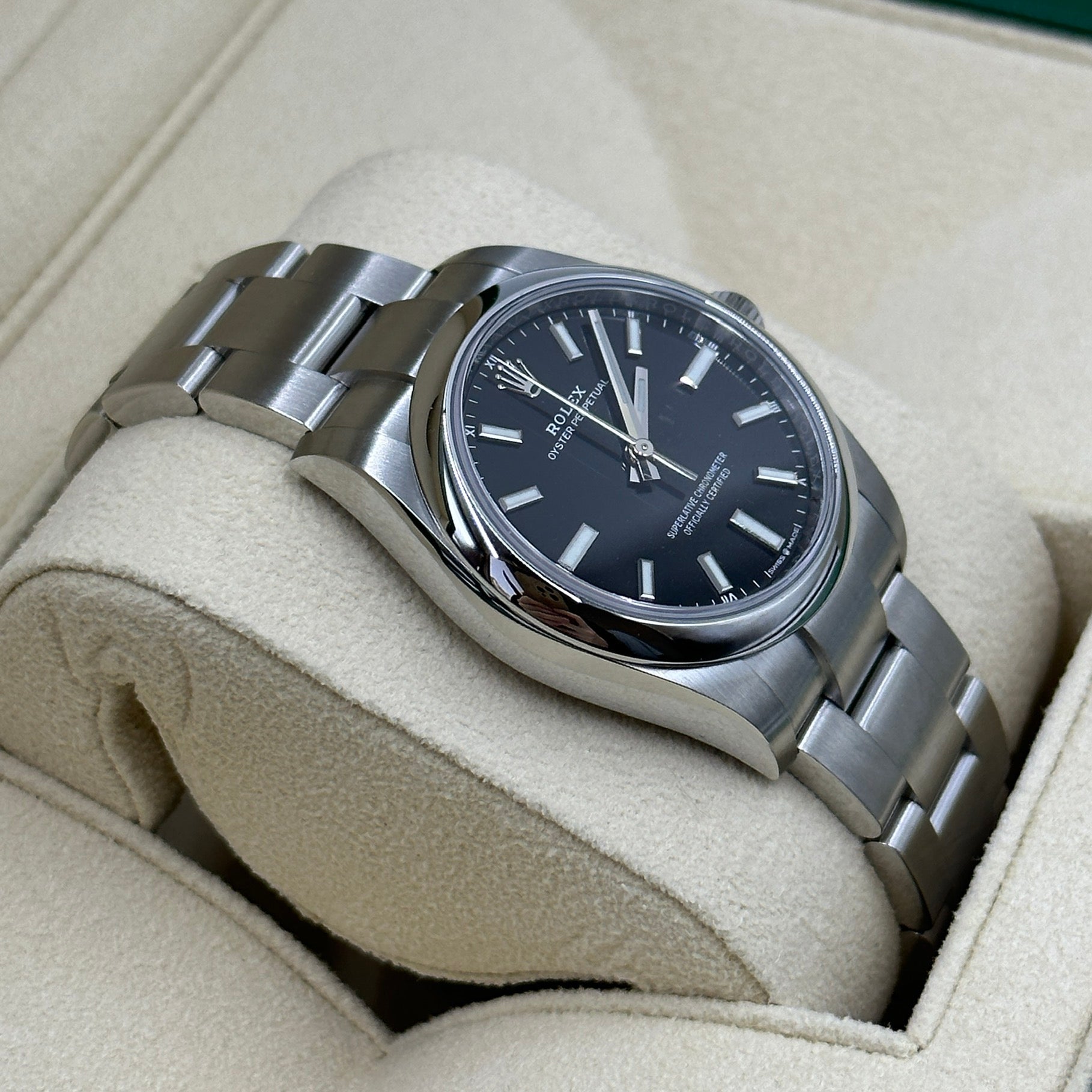 Rolex Oyster Perpetual 34 124200 Schwarz 2025