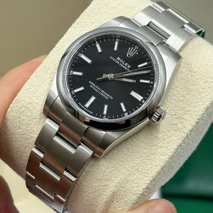 Rolex Oyster Perpetual 34 124200 Schwarz 2025