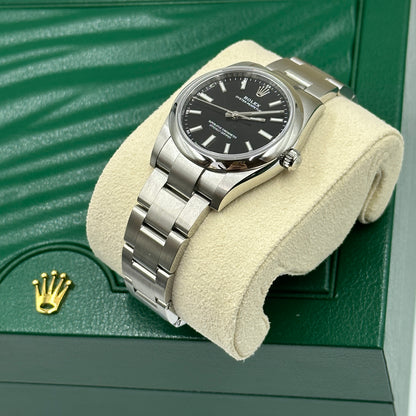 Rolex Oyster Perpetual 34 124200 Schwarz 2025