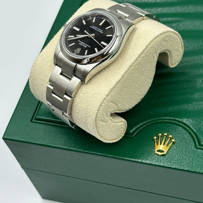 Rolex Oyster Perpetual 34 124200 Schwarz 2025