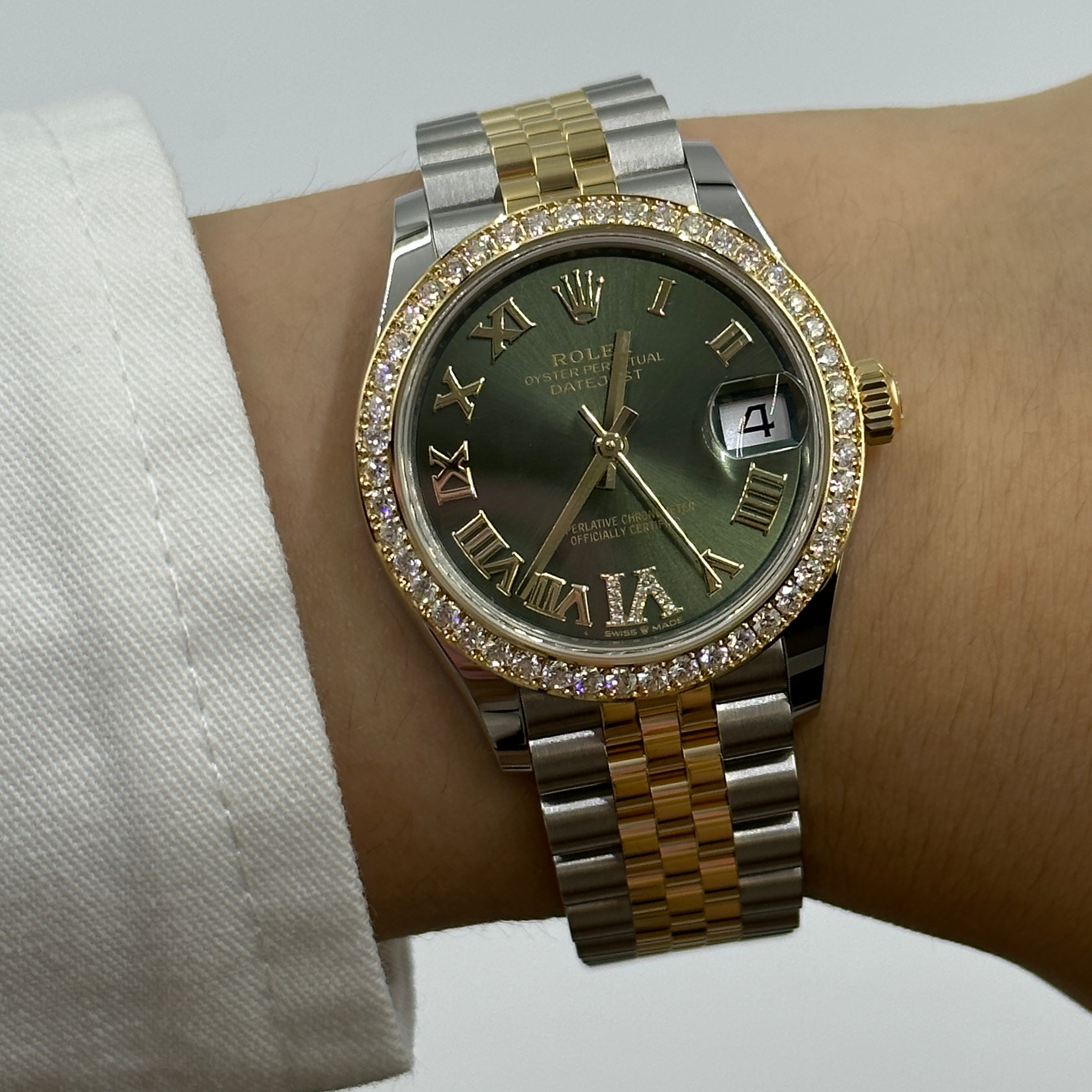 Rolex Datejust 31 278383RBR Grün VI Jubiläum 2023