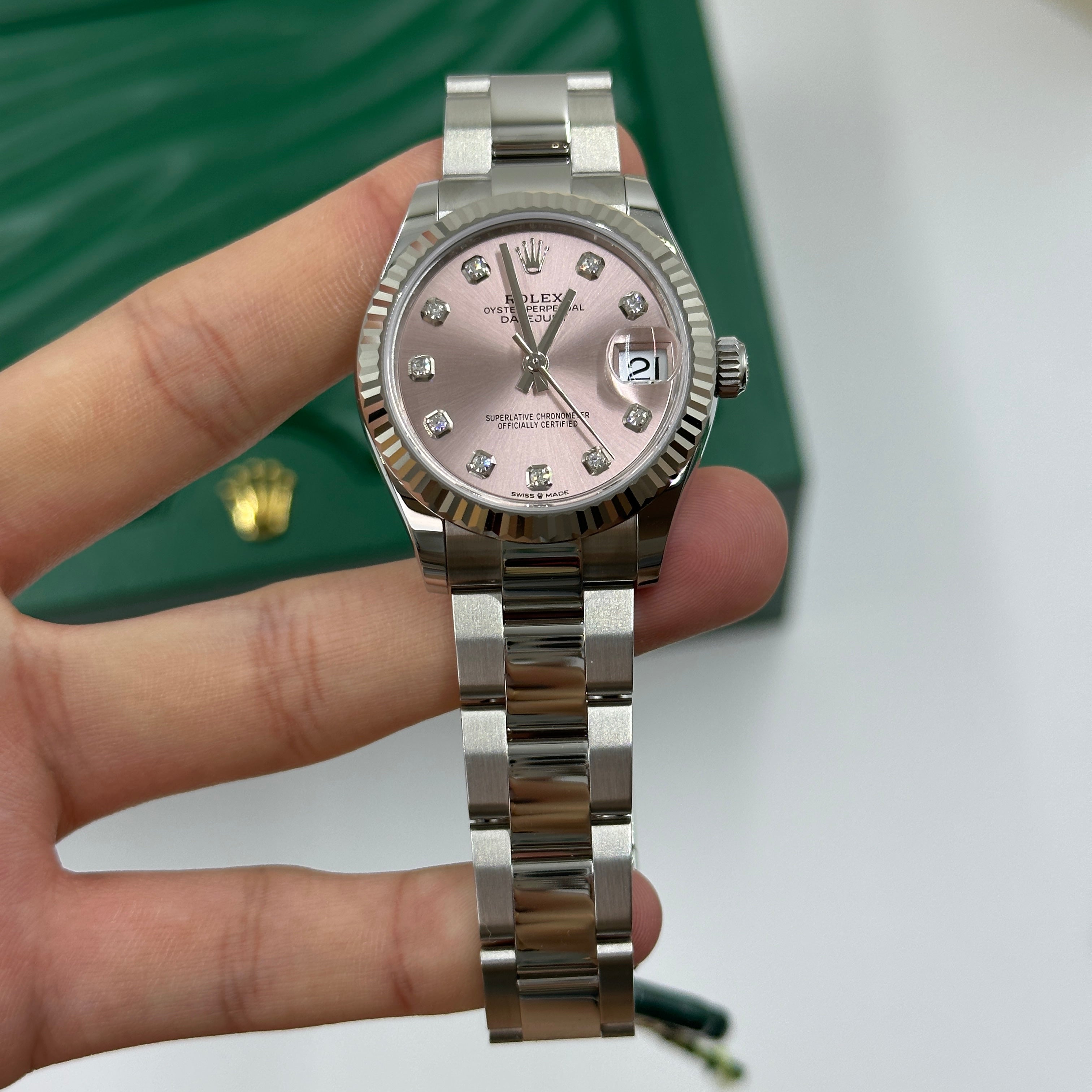 Rolex Datejust 31 278274G Pink Oyster 2026