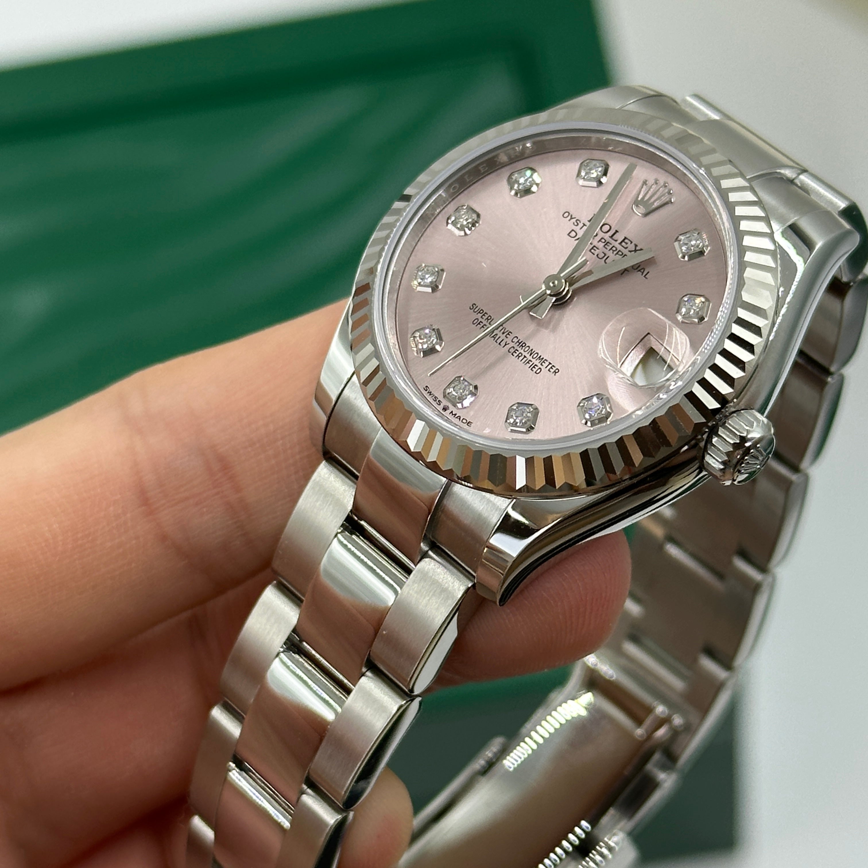 Rolex Datejust 31 278274G Pink Oyster 2026