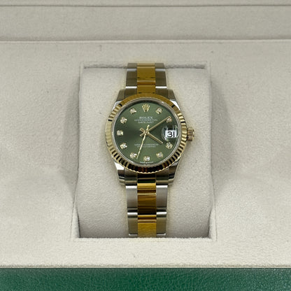 Rolex Datejust 31 278273G Grüne Auster 2024