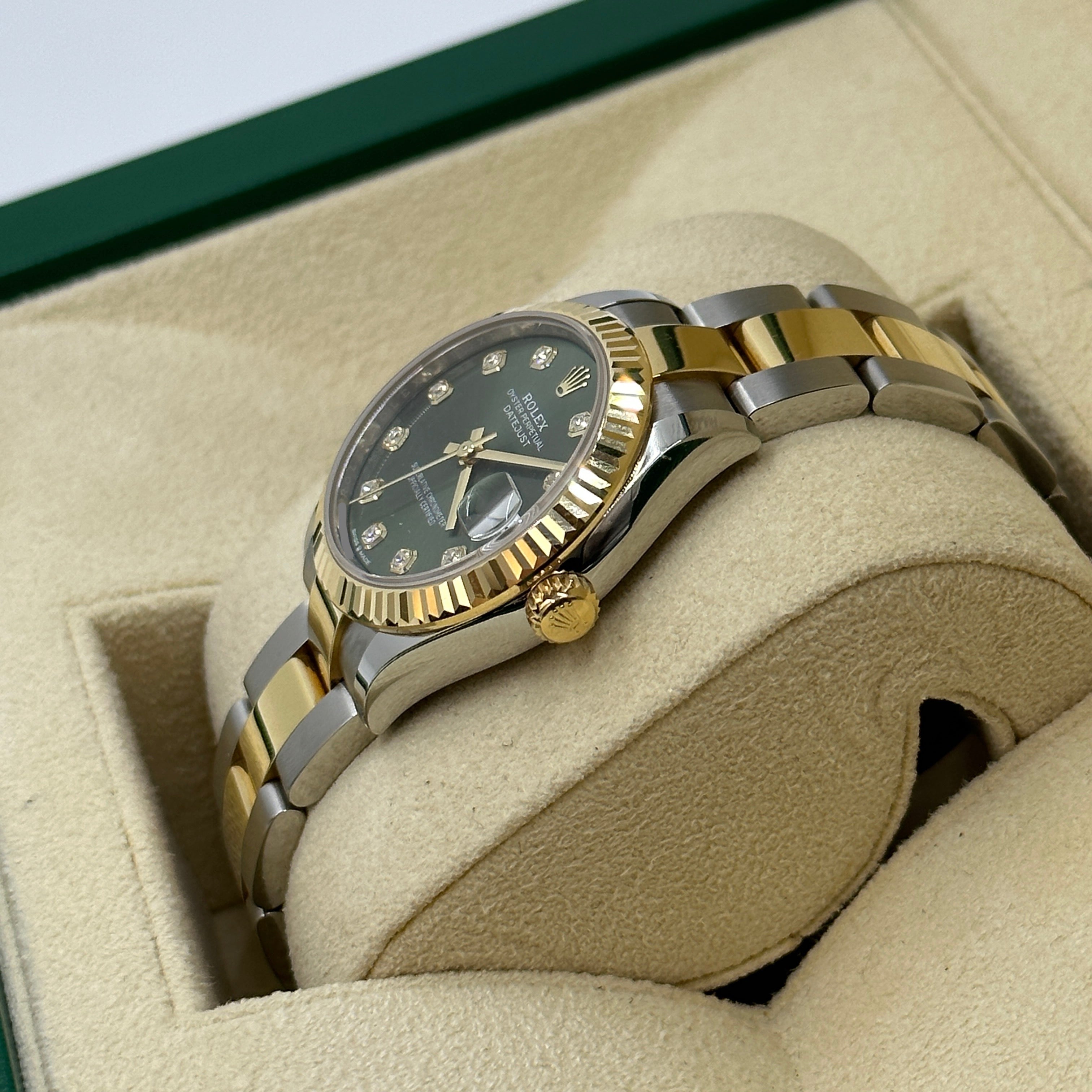 Rolex Datejust 31 278273G Grüne Auster 2024