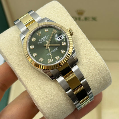 Rolex Datejust 31 278273G Grüne Auster 2024