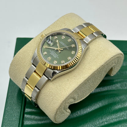 Rolex Datejust 31 278273G Green Oyster 2025