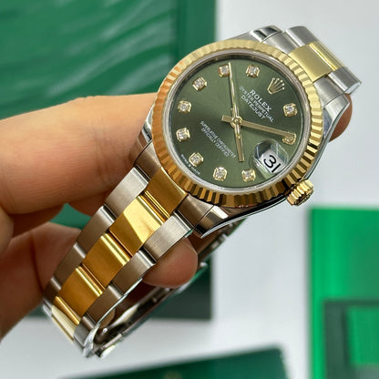 Rolex Datejust 31 278273G Green Oyster 2025
