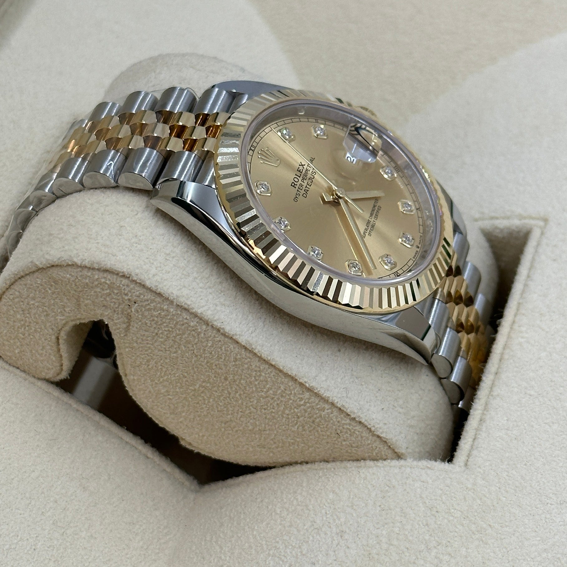 Rolex Datejust 41 126333G Champ Jubilee 2024