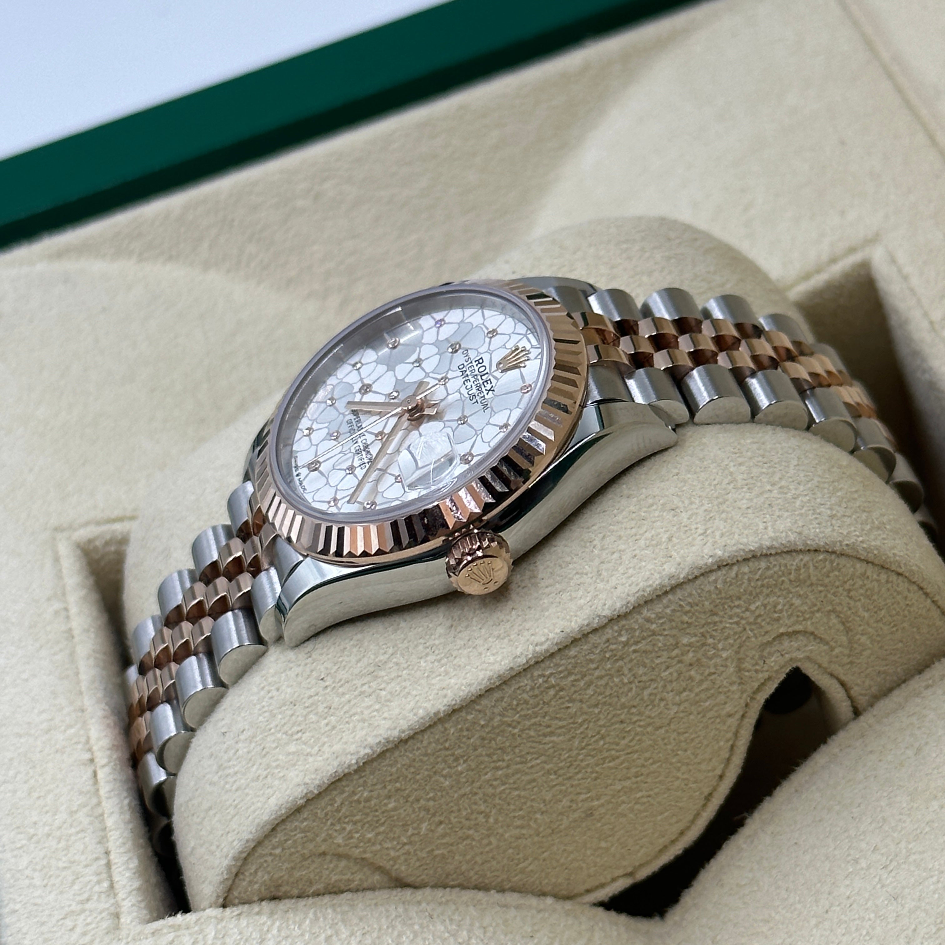 Rolex Datejust 31 278271 Silbernes Blumenjubiläum 2024
