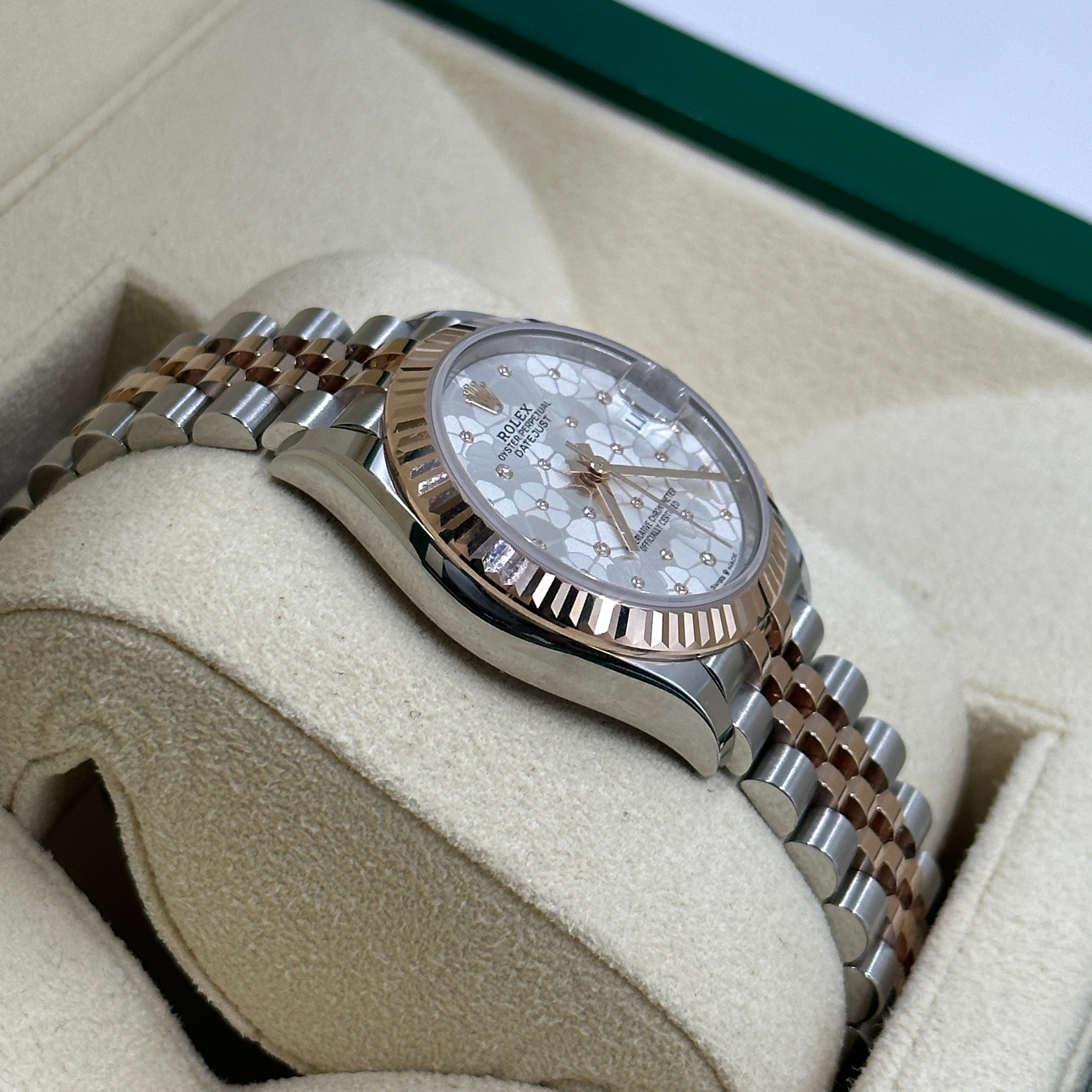Rolex Datejust 31 278271 Silbernes Blumenjubiläum 2024
