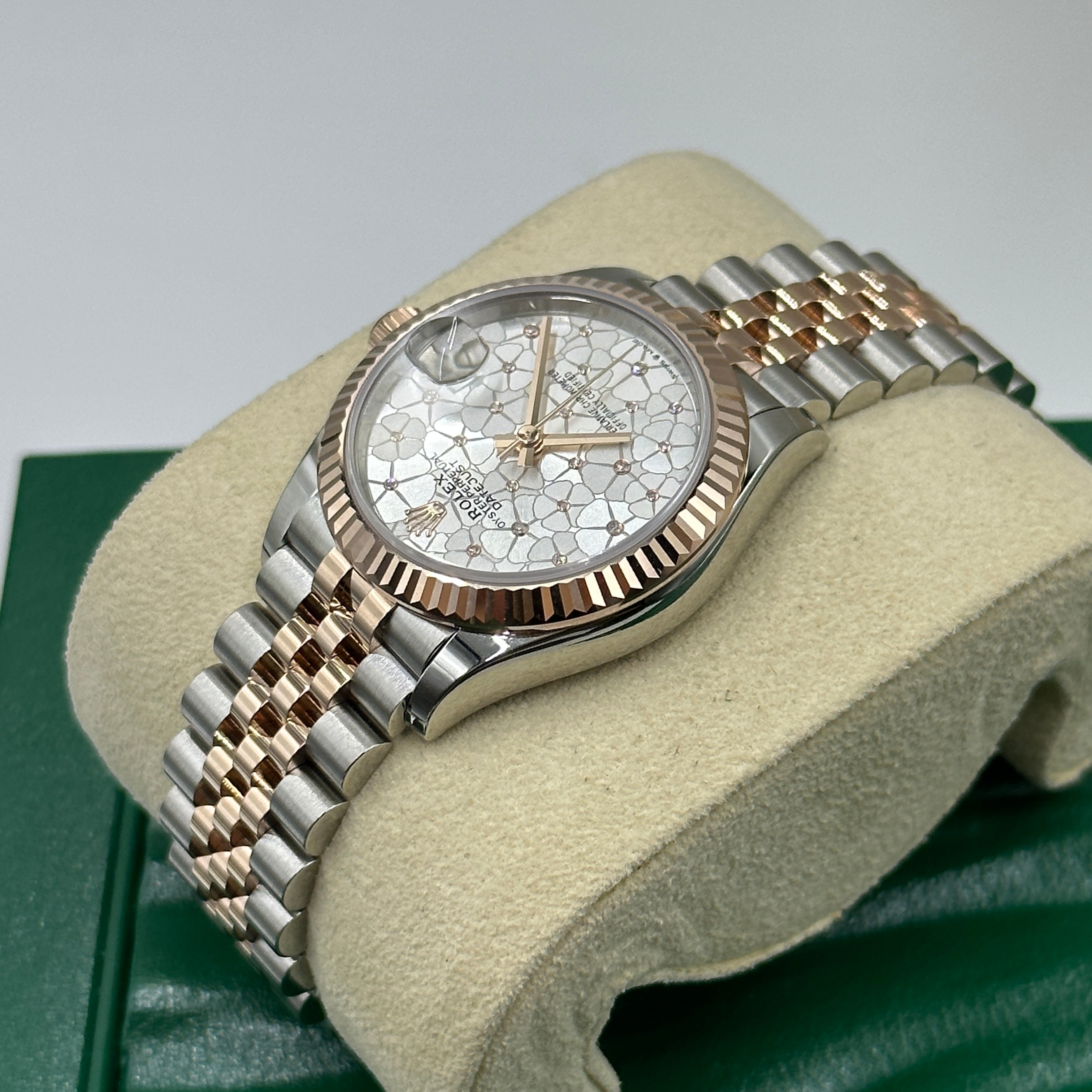 Rolex Datejust 31 278271 Silbernes Blumenjubiläum 2024