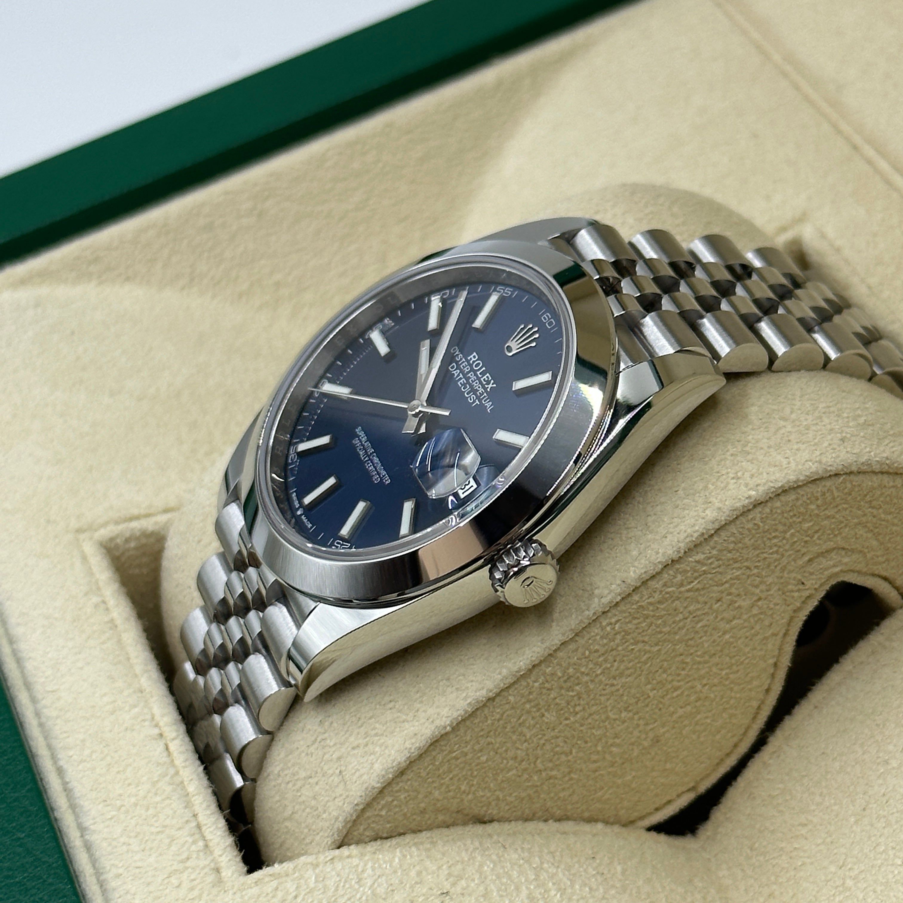 Rolex Datejust 41 126300 Blue Index Jubilee 2026