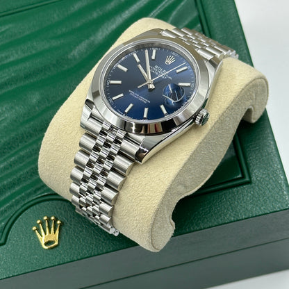 Rolex Datejust 41 126300 Blue Index Jubilee 2026