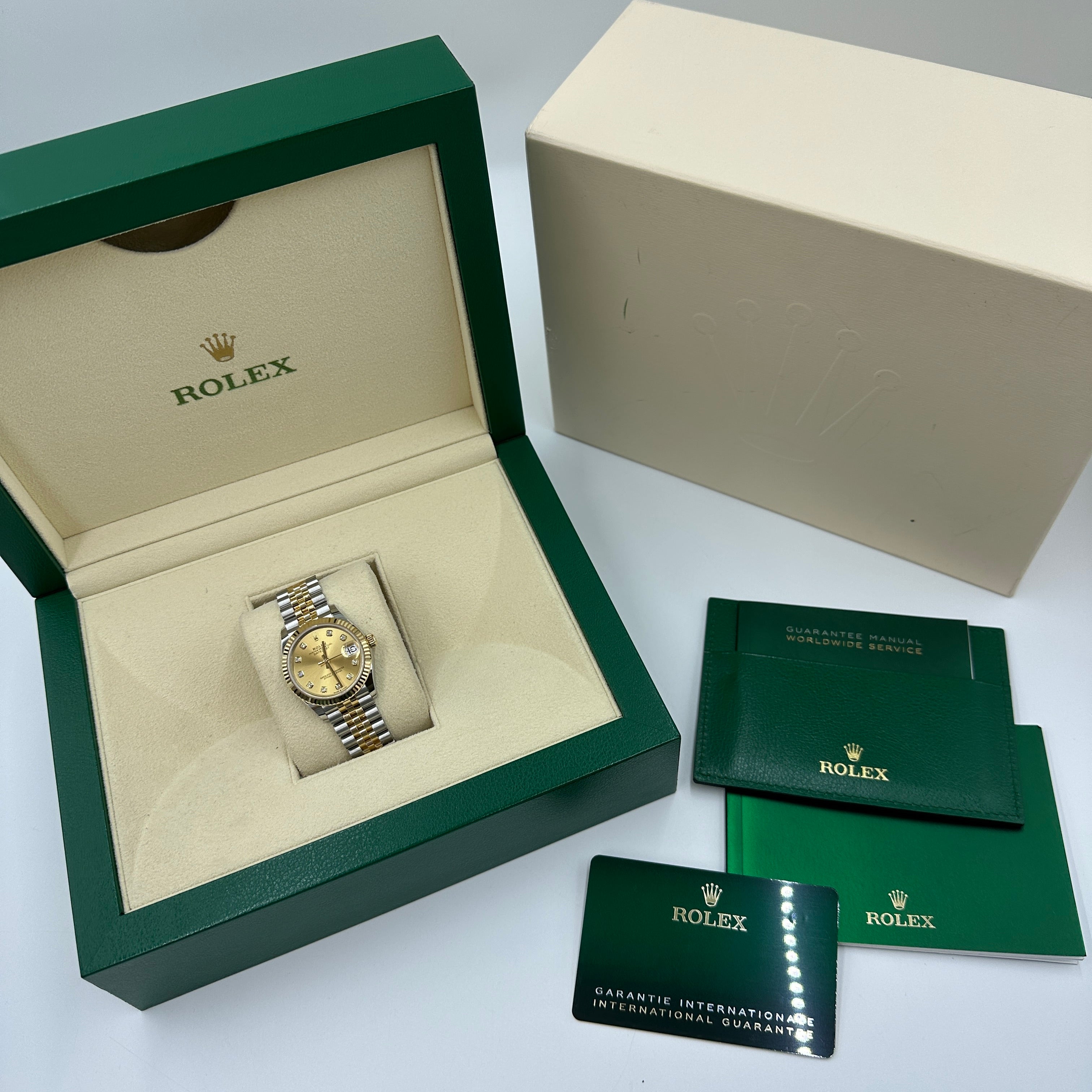 Rolex Datejust 31 278273G Champagne Jubilee 2026