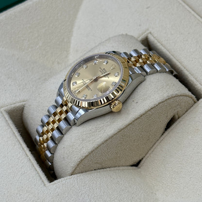 Rolex Datejust 31 278273G Champagne Jubilee 2026