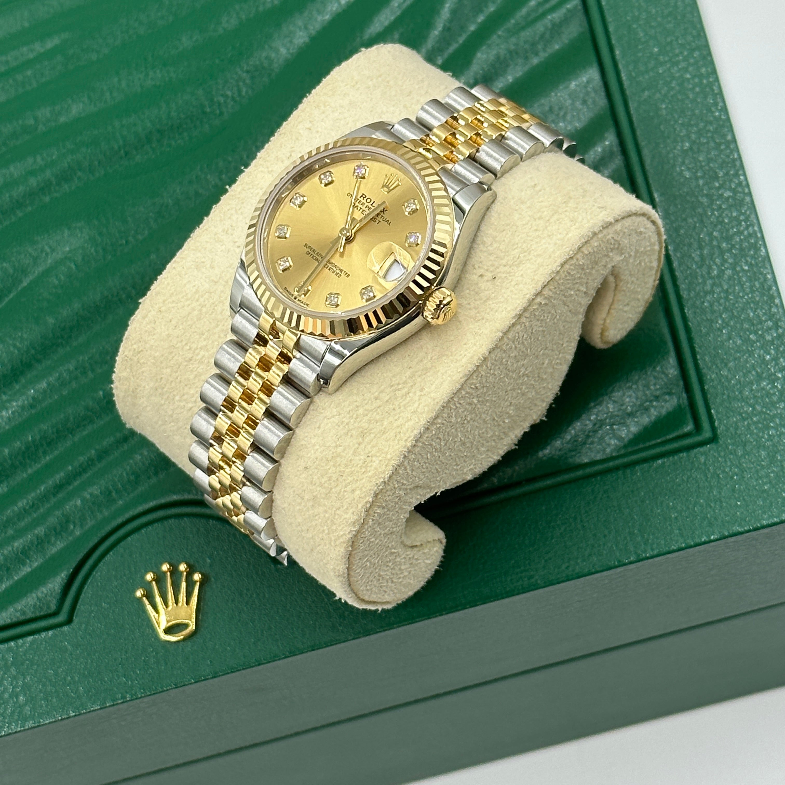 Rolex Datejust 31 278273g Champagne Diamond Jubilee 2025