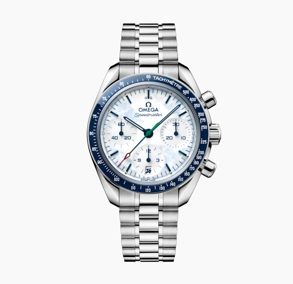 Omega 522.30.38.50.04.002 Speedmaster 38 Milano Cortina 2026