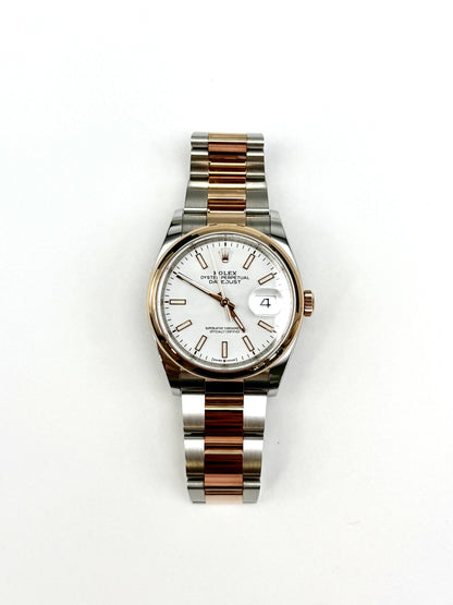 Rolex Datejust 36mm 126201 White Index OYS