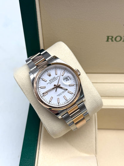 Rolex Datejust 36mm 126201 White Index OYS