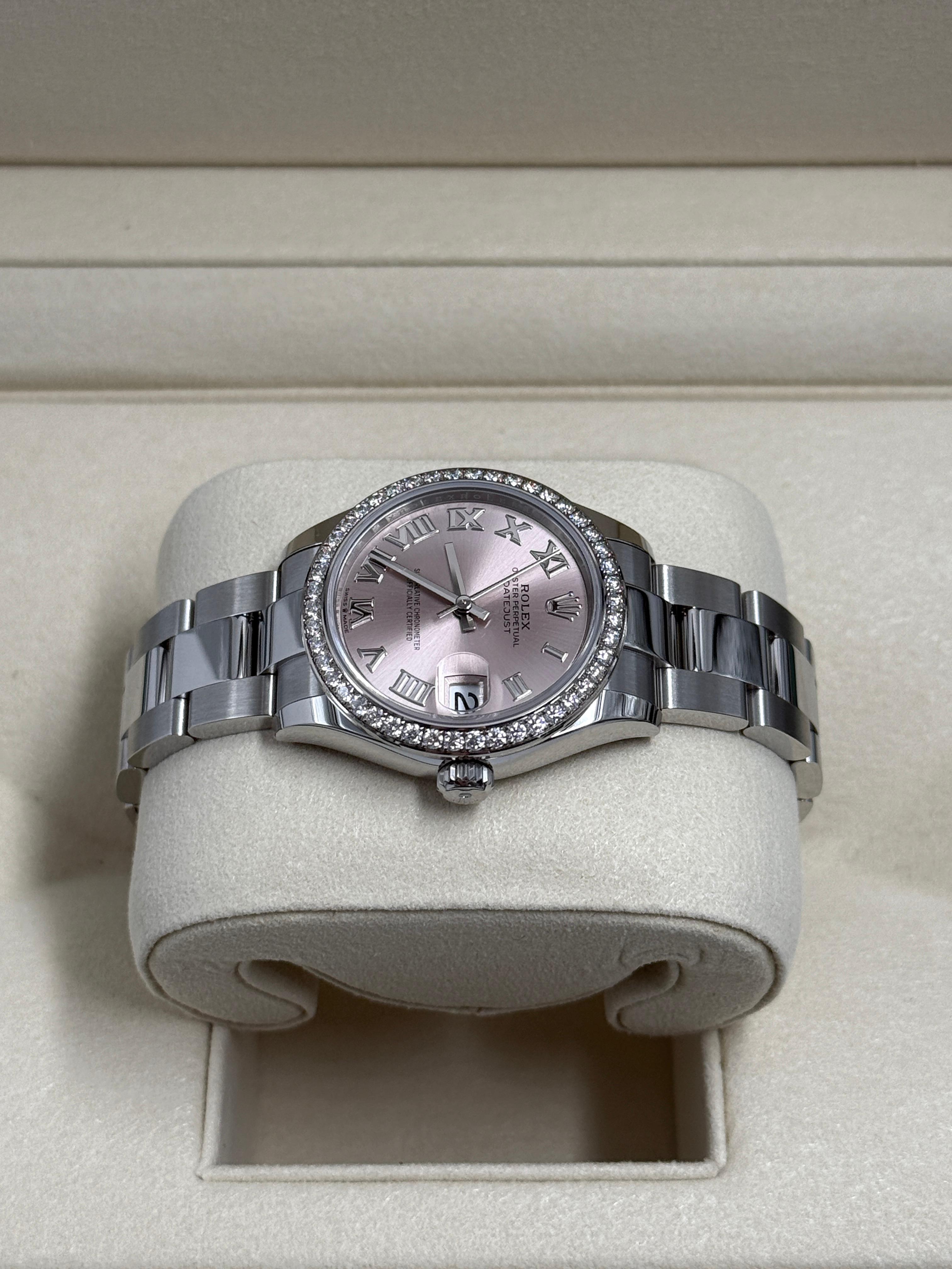 Rolex Datejust 31MM 278384RBR PINK ROMAN OYS