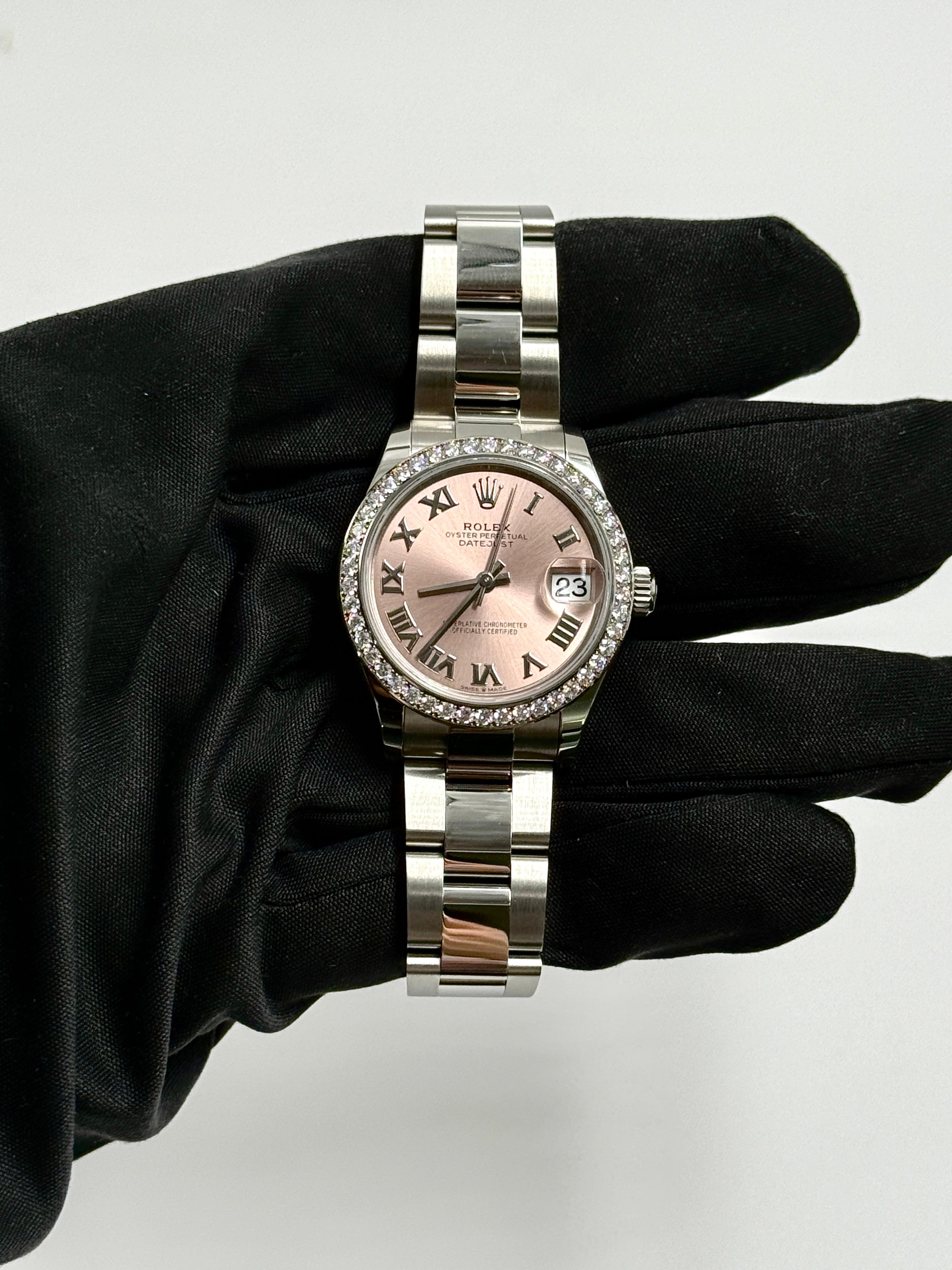 Rolex Datejust 31MM 278384RBR PINK ROMAN OYS