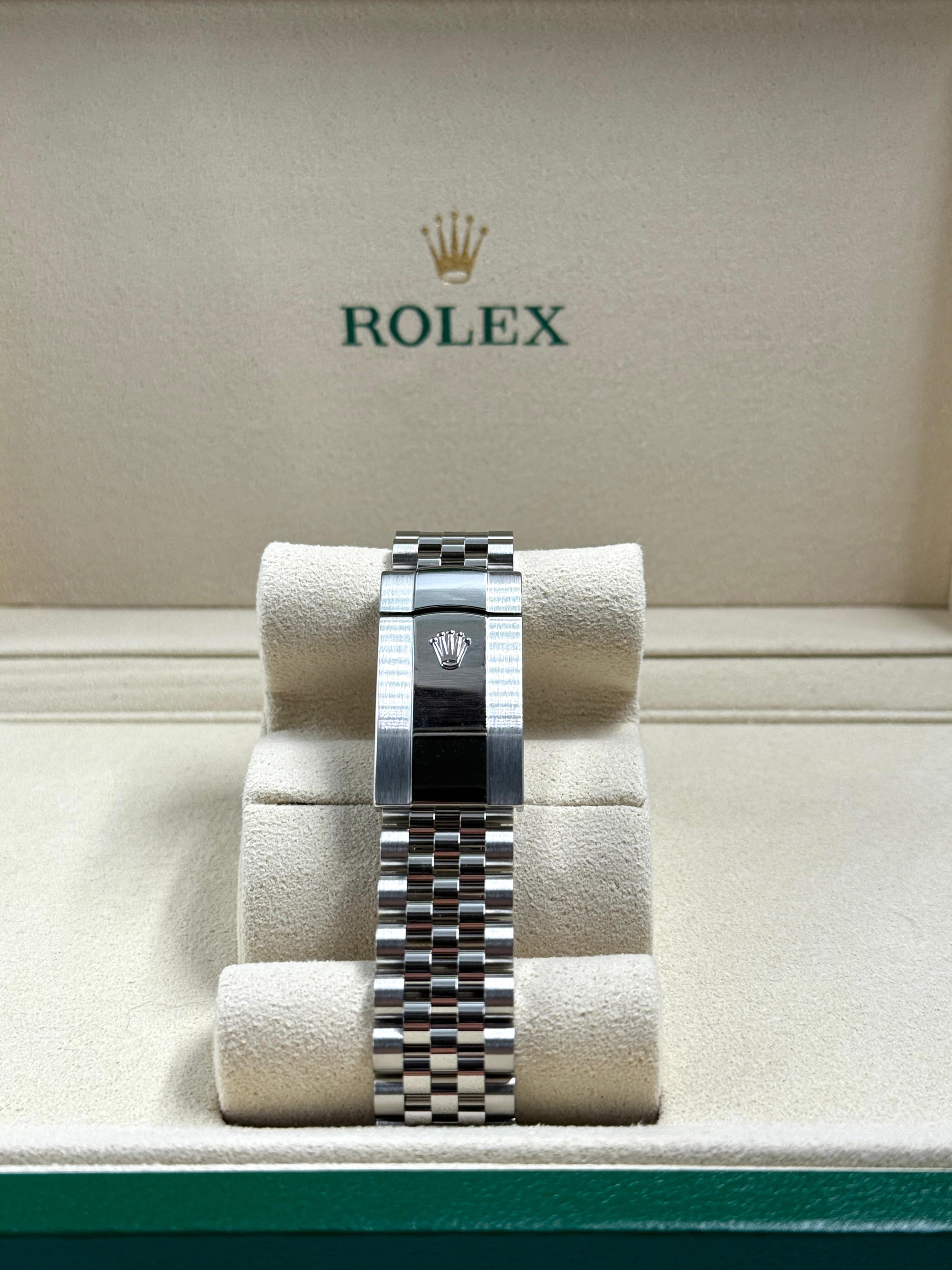 Rolex Datejust 41 126300 Schwarzer Index Jubilee 2025