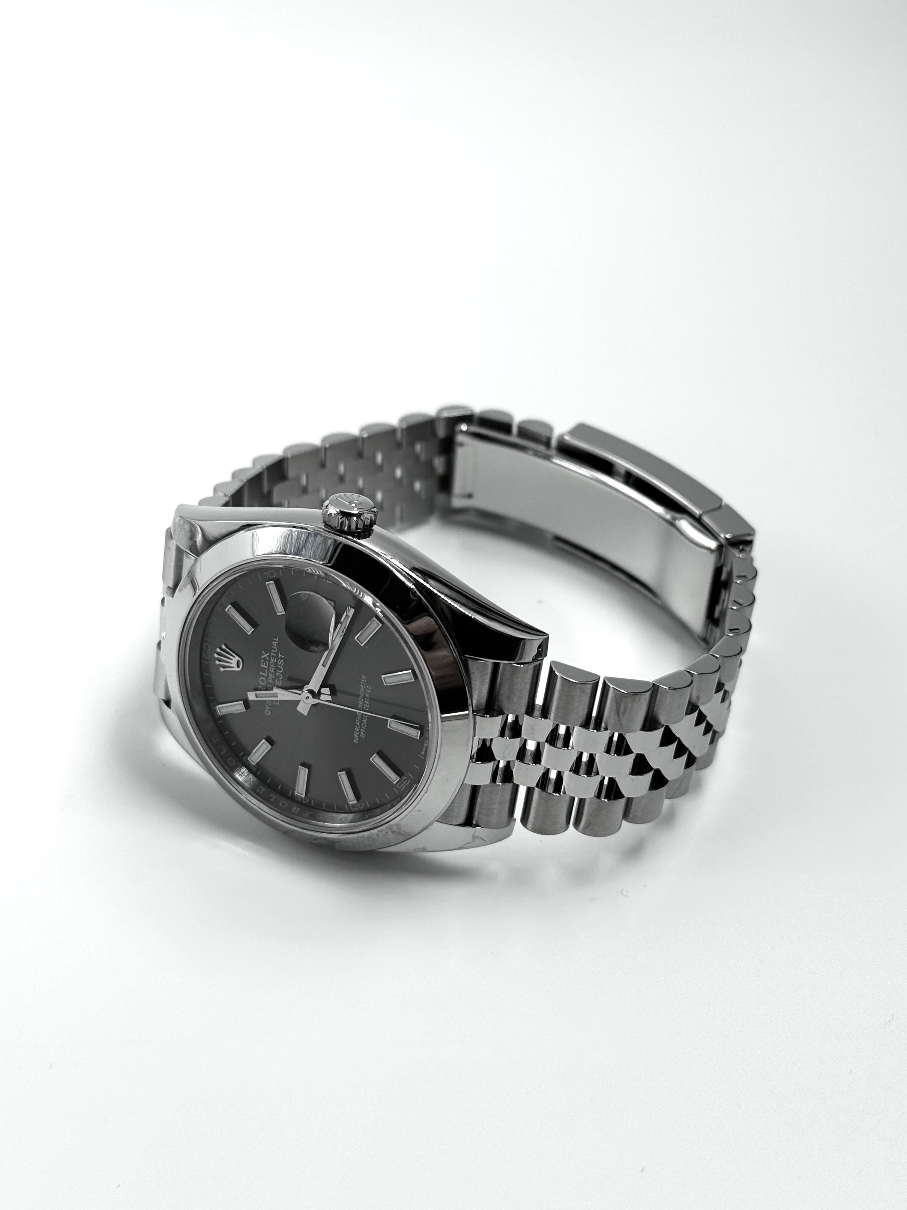 Rolex Datejust 41 126300 Schwarzer Index Jubilee 2025