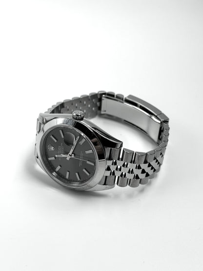 Rolex Datejust 41 126300 Schwarzer Index Jubilee 2025