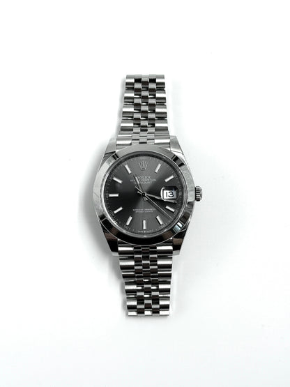 Rolex Datejust 41 126300 Schwarzer Index Jubilee 2025