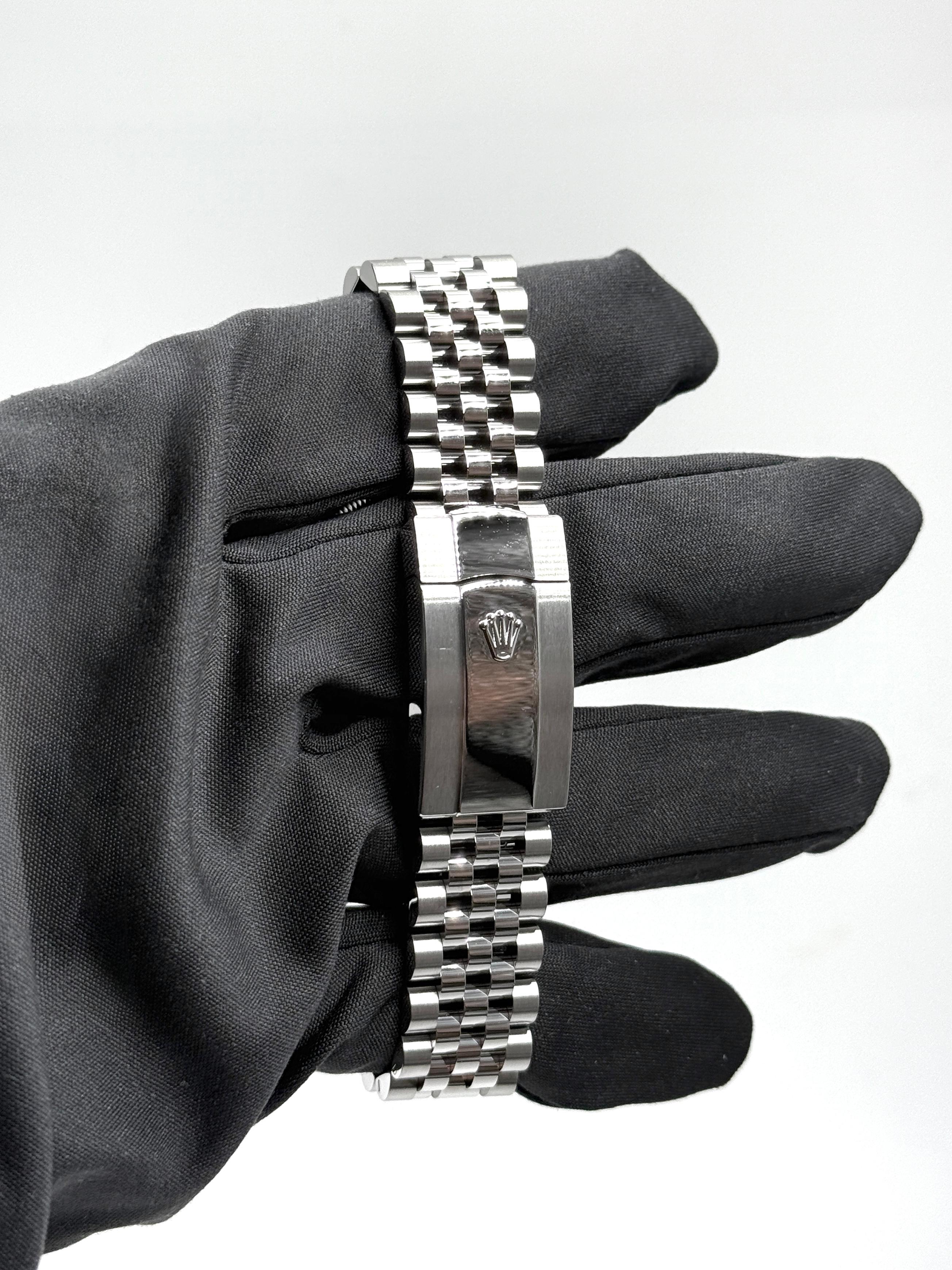 Rolex Datejust 41 126300 Schwarzer Index Jubilee 2025