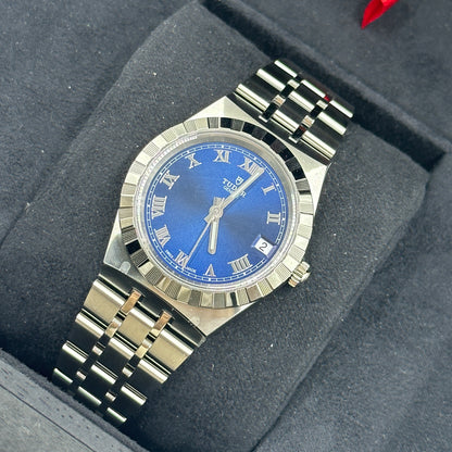 Tudor Royal 34mm 28400-0006 Blue Roman Steel 2023