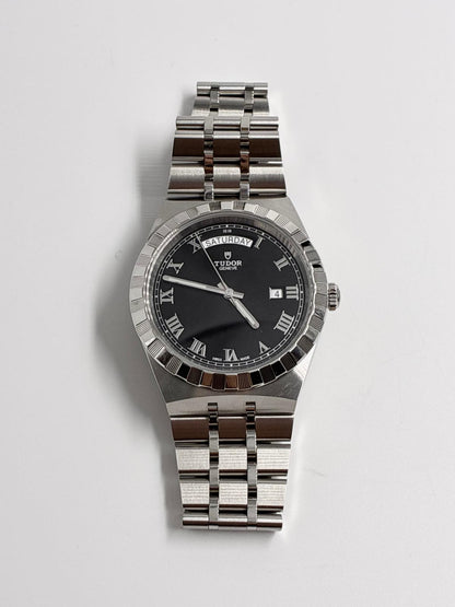 Tudor Royal M28600-0003 Black Roman