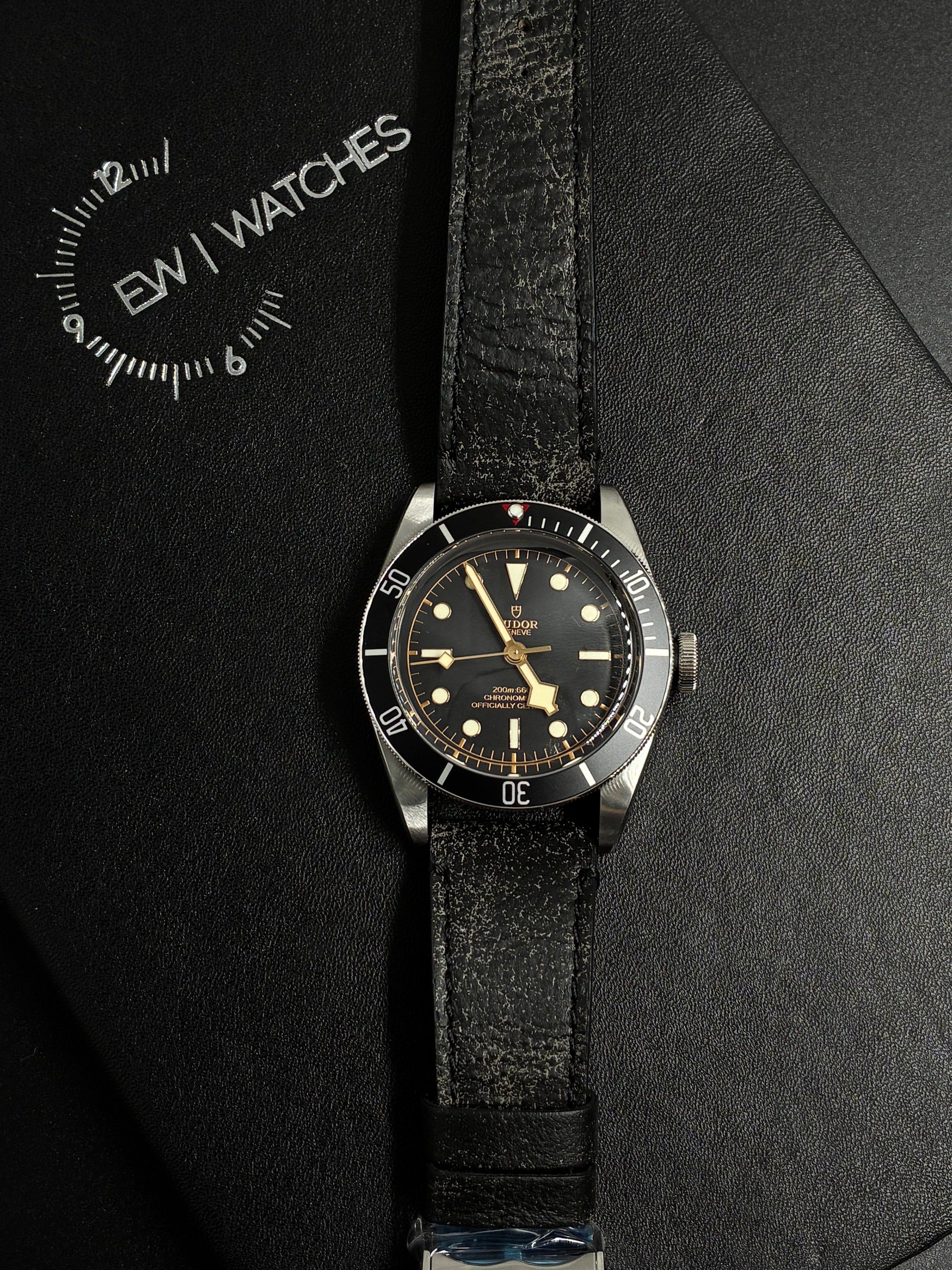 Tudor Black Bay 41mm 79230N-0008 Black Leather 2024