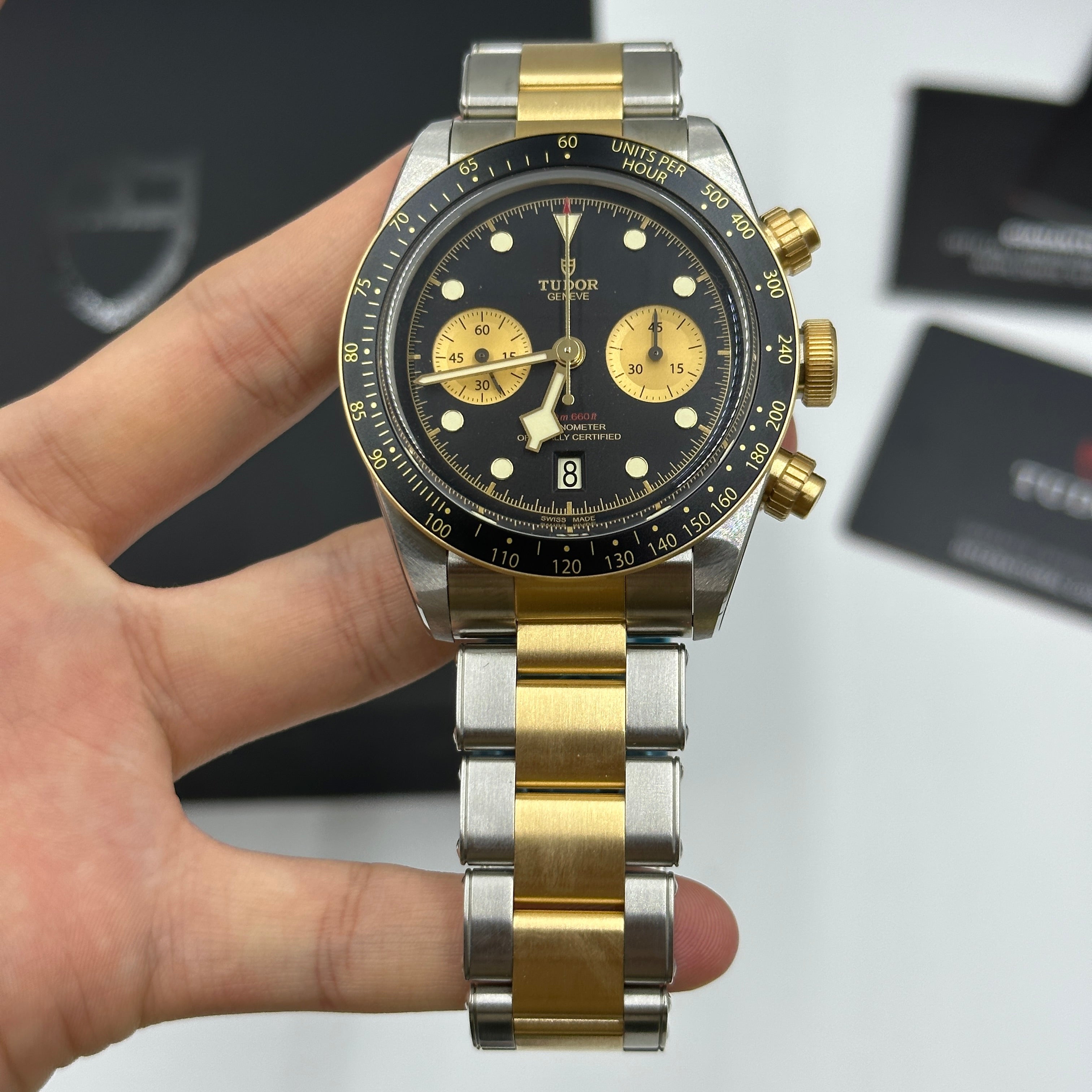 Tudor Black Bay Chrono M79363N-0001 Black Steel