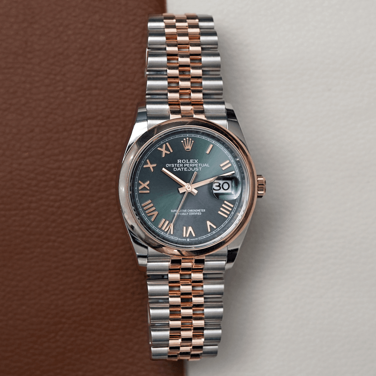Rolex Datejust 36 126201 New Green Roman Jubilee 2026