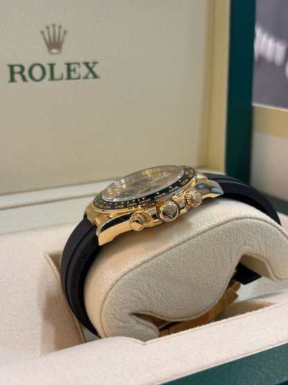 Rolex Cosmograph Daytona 126518 Golden und leuchtend schwarz YML