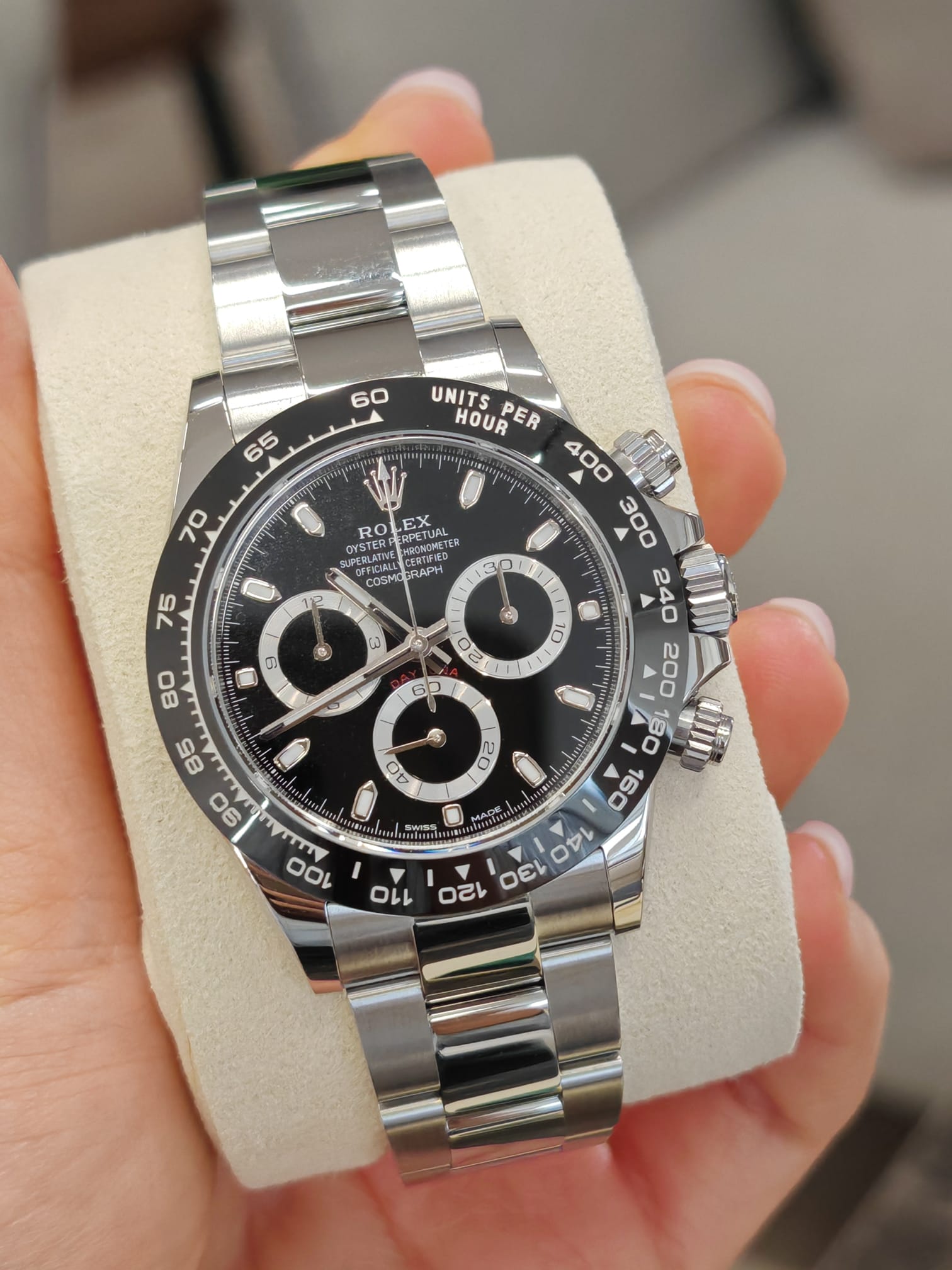 Rolex Cosmograph Daytona 116500LN Schwarz 2022