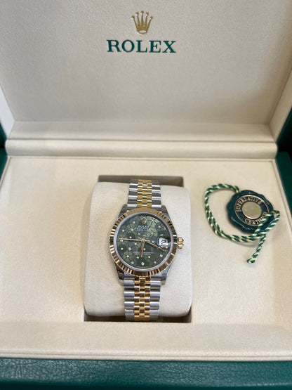 Rolex Datejust 31 278273 Grünes Blumenjubiläum 2025