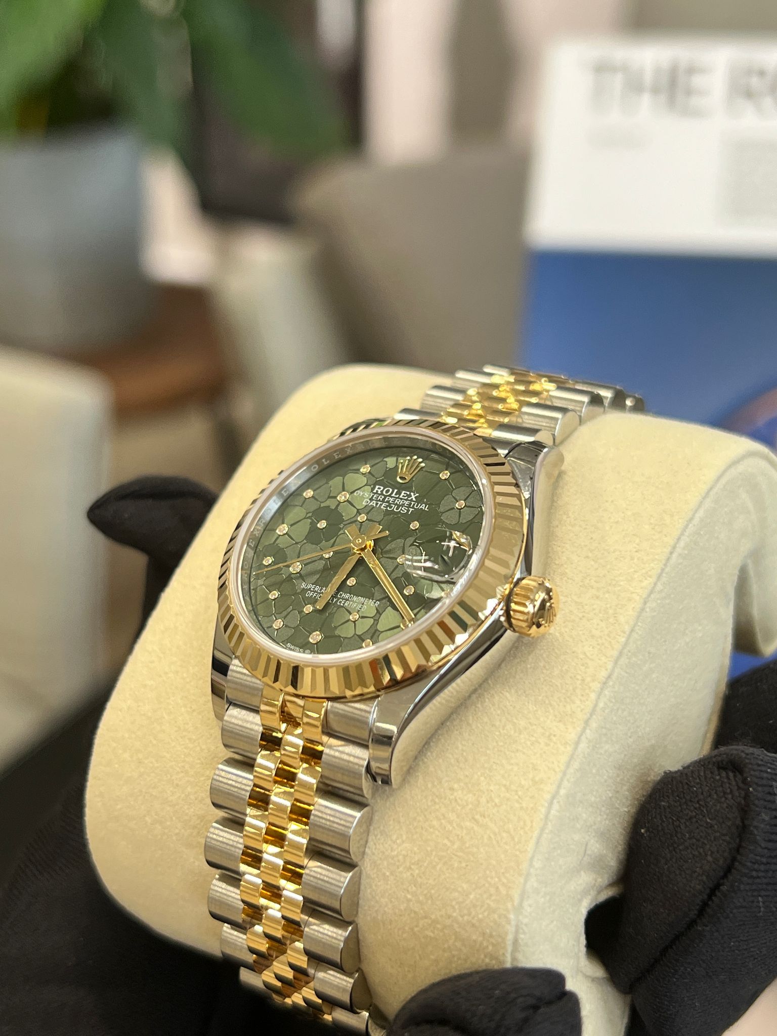 Rolex Datejust 31 278273 Grünes Blumenjubiläum 2025