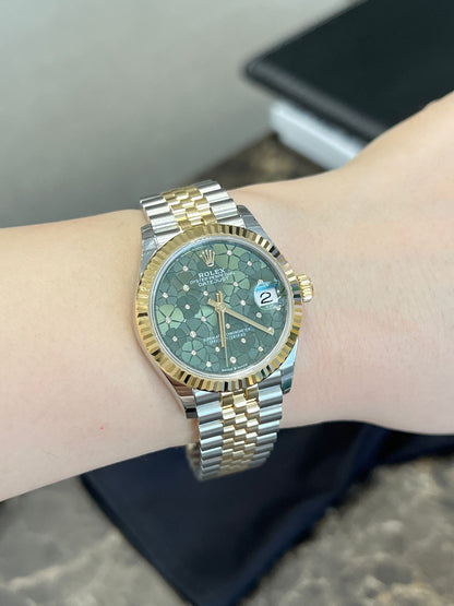 Rolex Datejust 31 278273 Grünes Blumenjubiläum 2025