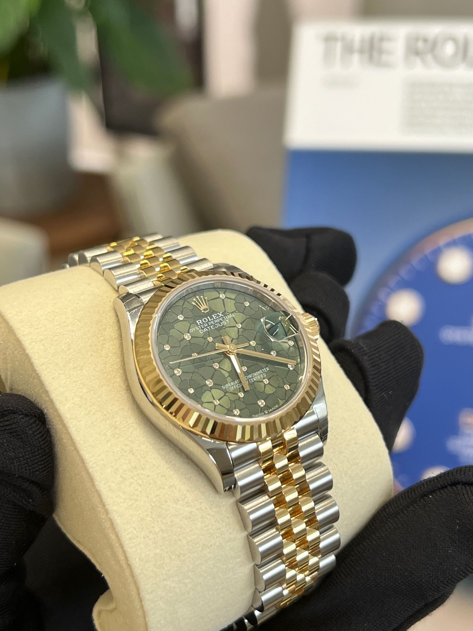 Rolex Datejust 31 278273 Grünes Blumenjubiläum 2025