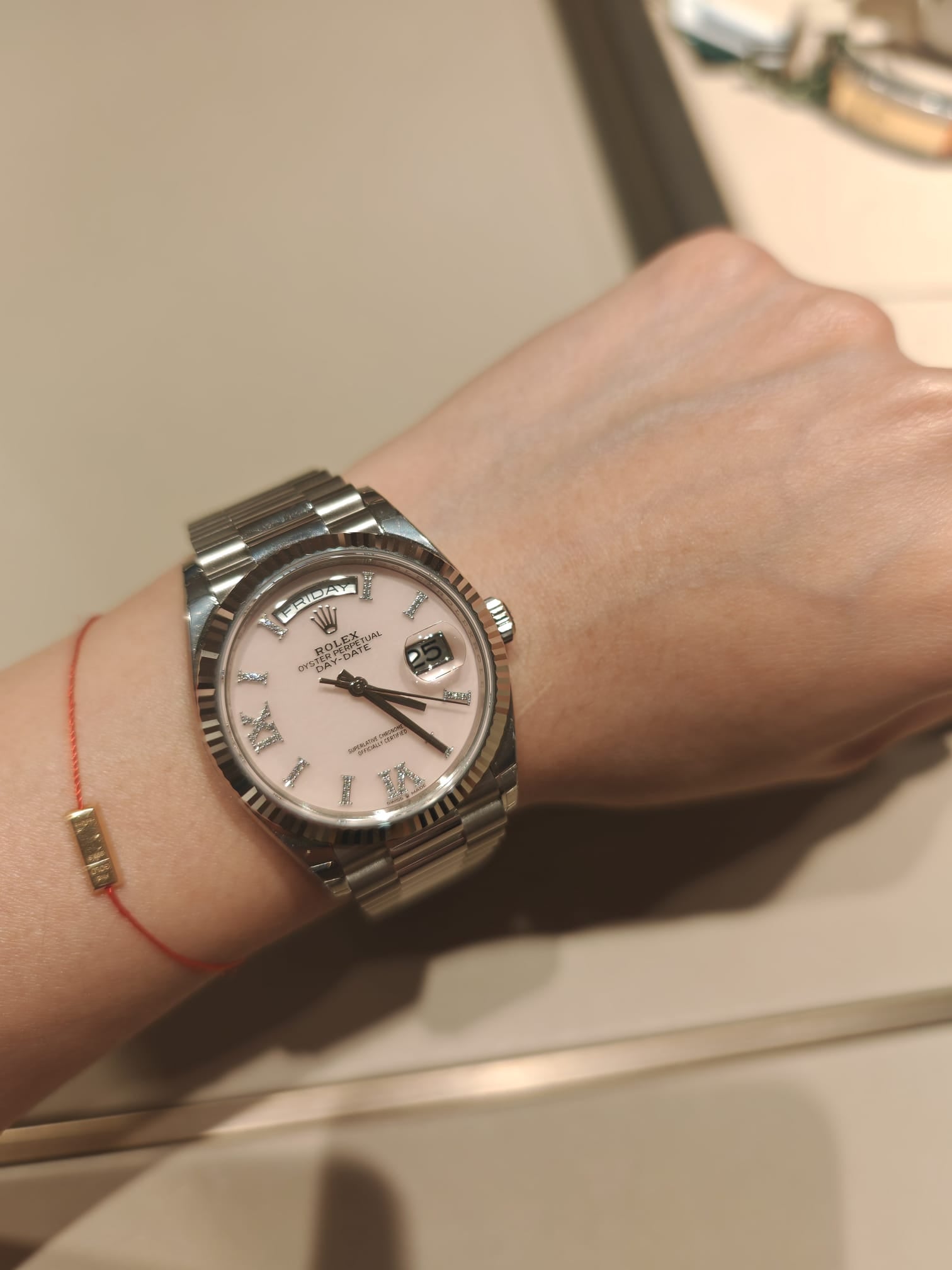Rolex Day Date 128236 PINK ROMAN OYS 2026