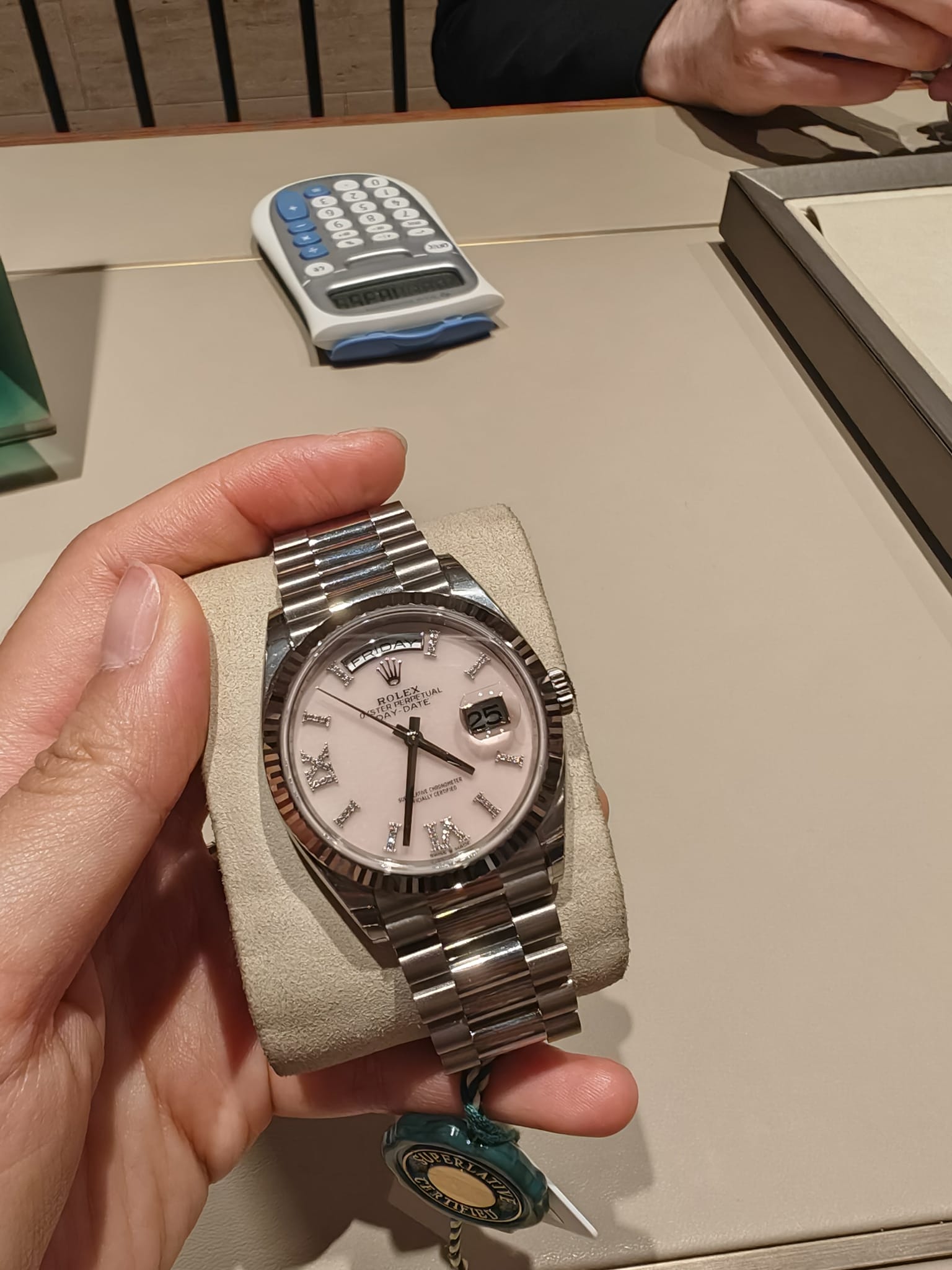 Rolex Day Date 128236 PINK ROMAN OYS 2026