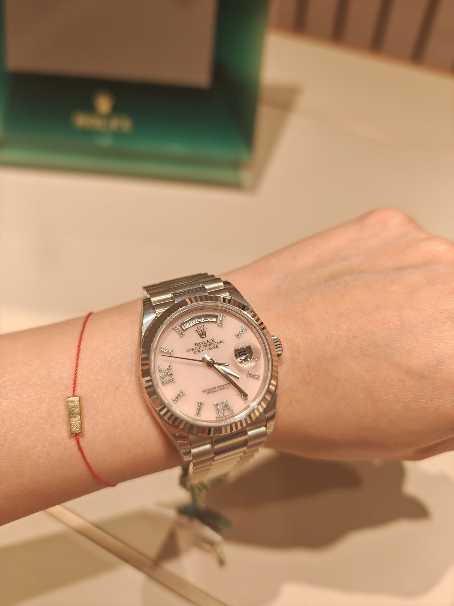 Rolex Day Date 128236 PINK ROMAN OYS 2026