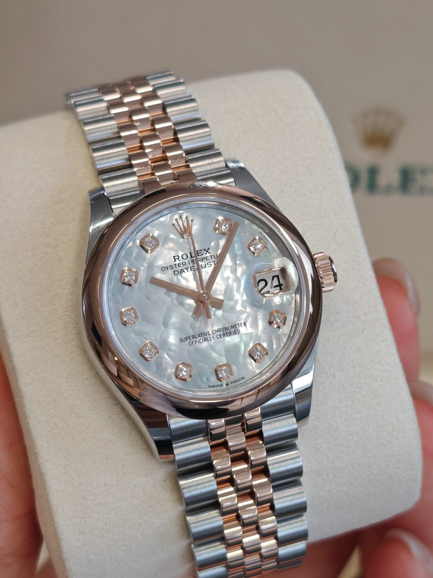 Rolex Datejust 31 278241Ng Weißes Jubiläum 2025