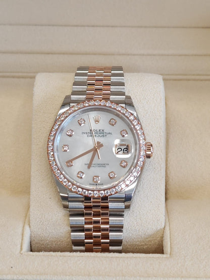 Rolex Datejust 36 126281RBR Ng White Jubilee 2025