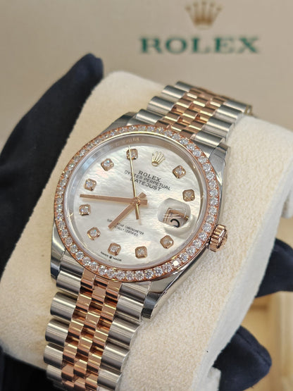 Rolex Datejust 36 126281RBR Ng White Jubilee 2025