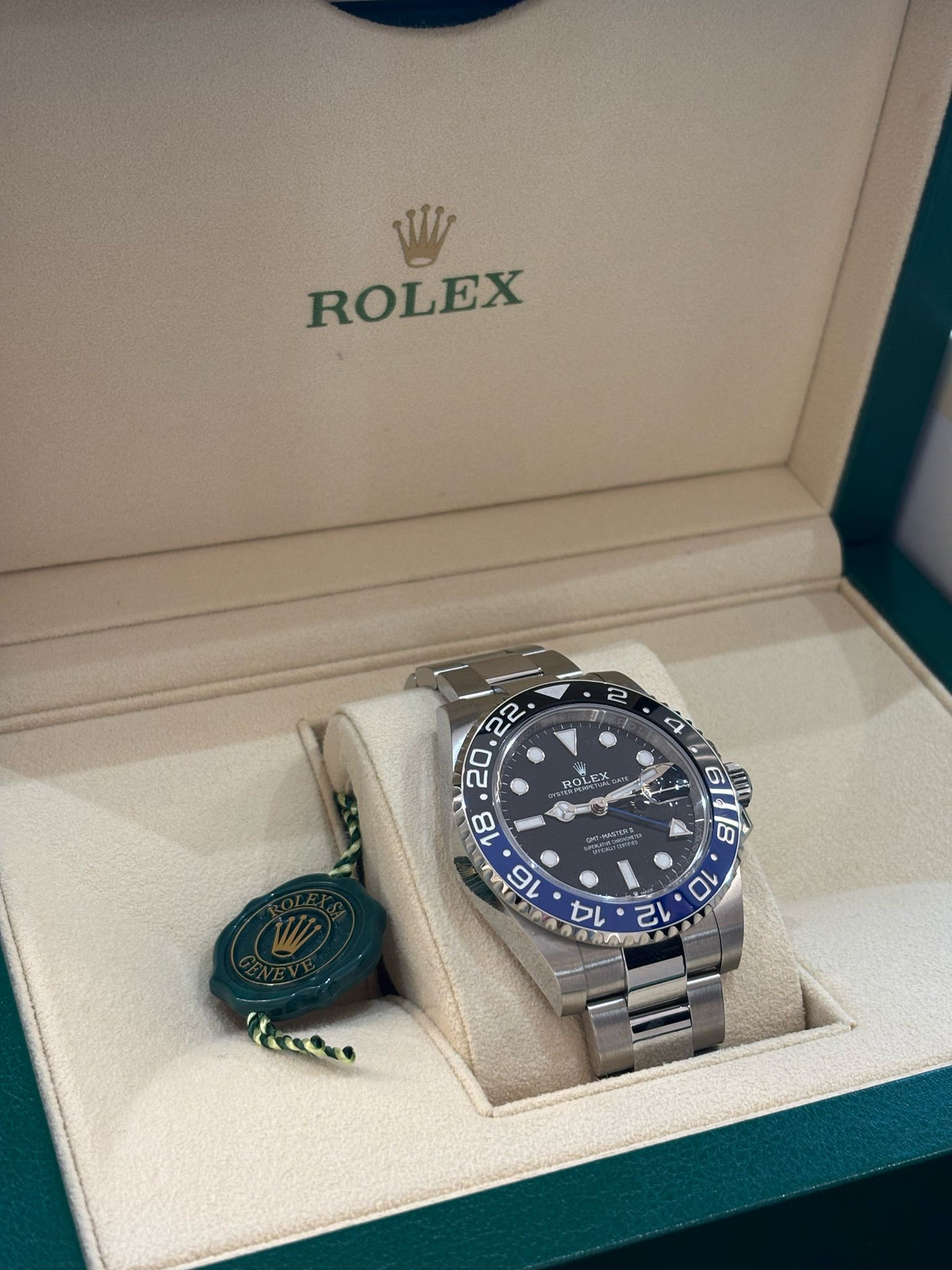 Rolex GMT-Master II 40MM 126710BLNR Oyster 2025